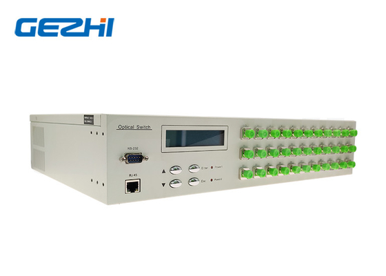 1x32 MEMS Optical Switch dengan Low IL dan Fast Switching Rackmount optical switches