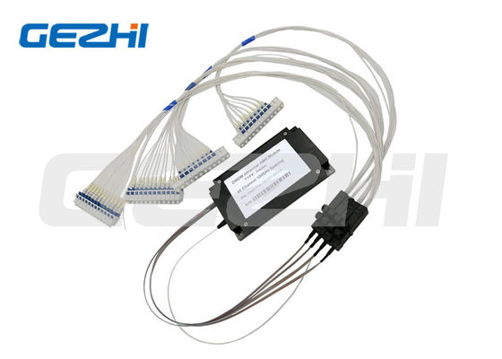 Modul DWDM AAWG Athermal 100GHz 40 Saluran dengan Filter Gaussian Flat Top untuk Jaringan Berkinerja Tinggi