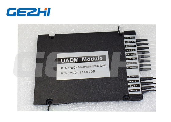 Modul Serat Optik Ganda DWDM OADM Dengan Antarmuka SC APC