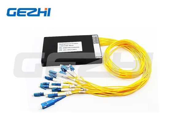 ABS Material CWDM Mux Demux 16CH/18CH Modul untuk Jaringan FTTH dan FTTA