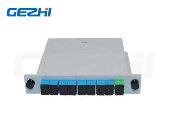 1x8 1x16 SC/APC LC/APC Kartu Kaset Memasukkan Modul Splitter PLC