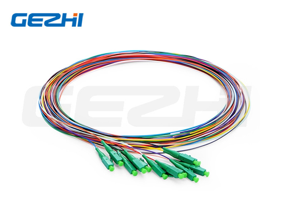 1 meter 3 kaki Lc Apc Fiber Optic Pigtail Multimode Om2