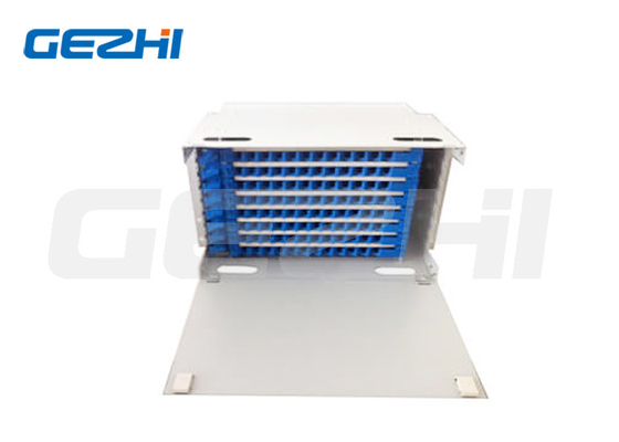 Fiber Distribution Frame Optical Odf 96 Core Sc / Apc Terminal Box Patch Panel