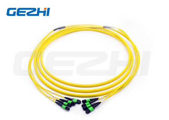 48F MPO (Wanita) - MPO (Wanita) 3.0mm LSZH Fiber Optic Patch Cable / Kabel Trunk