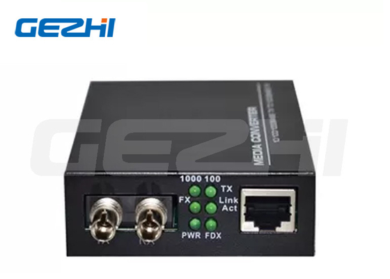 850nm 550m Multimode Fiber Media Converter 1000base-Tx Ke 1000base-Sx St
