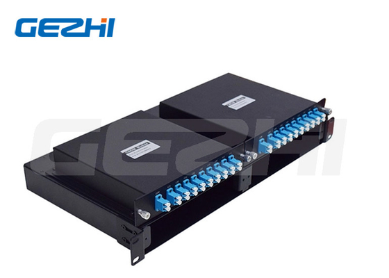 18 Saluran Wdm Solusi Cwdm Mux 1u Rak Sc Fc Lc Apc Upc