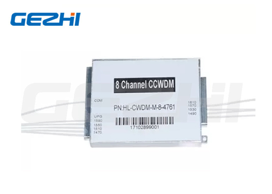 8 Saluran Mini Modul CWDM Mux Demux Kecil Serat CCWDM Multiplexer