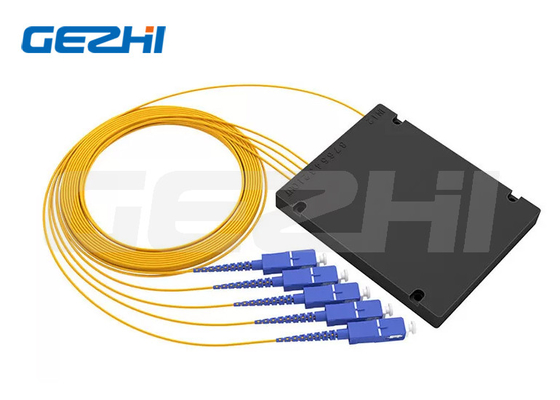 FTTX Systems Fiber Optic Splitter, Disesuaikan Fiber PLC Splitter
