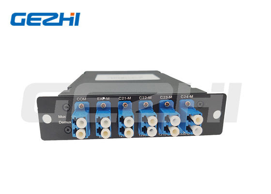8CH DWDM Modul LGX Box Package DWDM Mux Demux Dual Fiber Dengan LC UPC