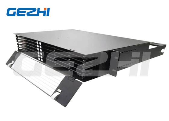2U 4U High Density Fiber Enclosure dengan Cassette