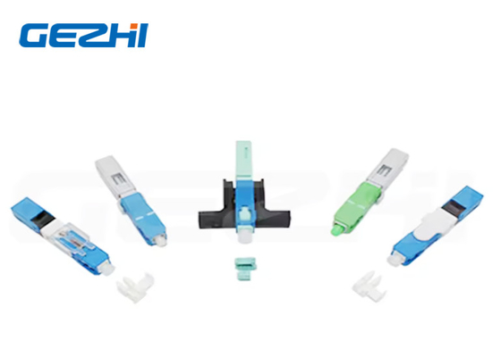 SC Pre-embedded Fast Fiber Optical Connector untuk peralatan uji