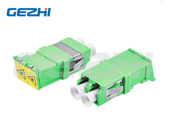LC APC UPC Duplex Hindari Adaptor Laser Tanpa Aksesoris Serat Optik Flange