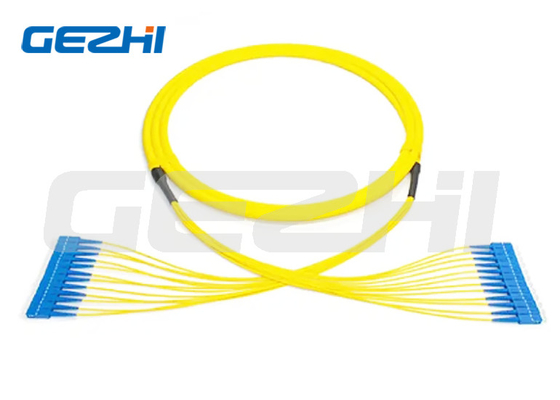 Kabel patch serat optik SMA-905XX tahan lama untuk komunikasi jarak jauh