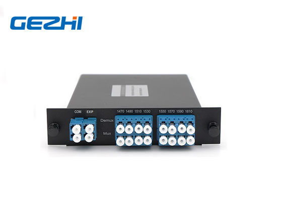 8 Saluran Modul Dual Fiber CWDM Mux Dengan Port Monitor