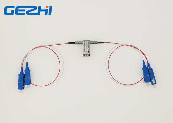1310nm SM 1 Meter SC UPC 2x2B Serat Optik Saklar Optik