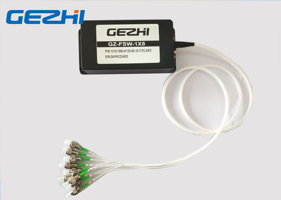 Multi Channel 1x8 Mode Tunggal 13/15 Saklar Serat Optik