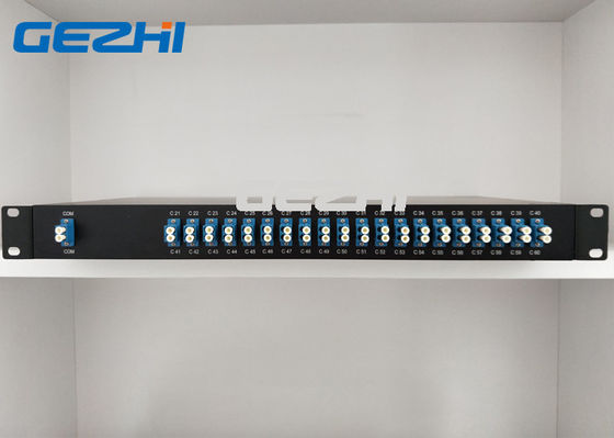 Rackmount Single Fiber 50Ghz 60 Channel Athermal AWG DWDM