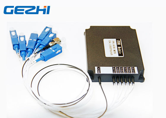 SC UPC Pigtailed 6 Channel 1610nm CWDM Mux Demux
