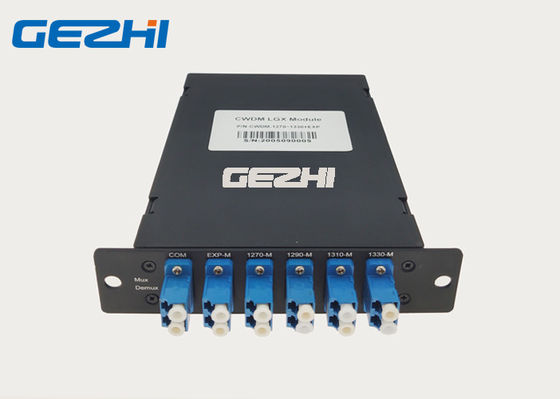 Hubungkan LGX Chassis 1x4 Channel CWDM Passive Multiplexer