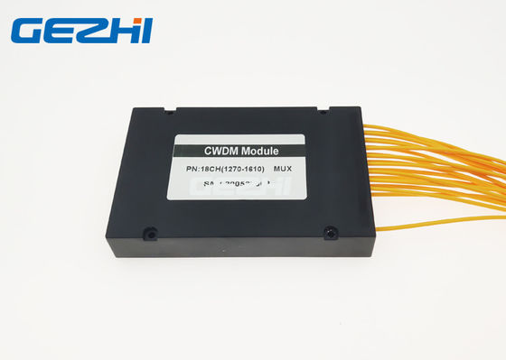 Polarisasi 1x4 Mempertahankan PM Filter WDM Module FC / APC Connector