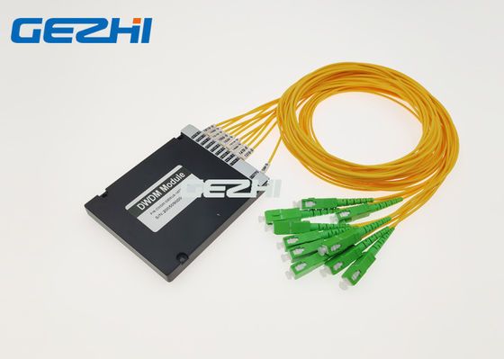 1x8 Komponen Serat Optik Pasif Multiplekser CWDM