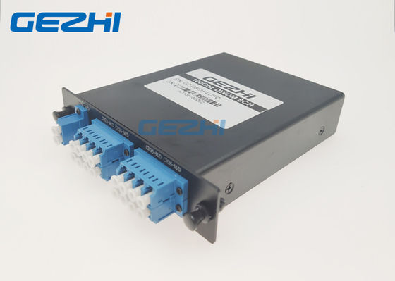 1x8 Channel Multiplexer Divisi Panjang Gelombang Padat Pasif