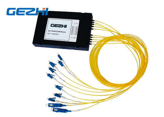 4CH Dual Side Single Fiber CWDM OADM Tambahkan Drop Mux Demux