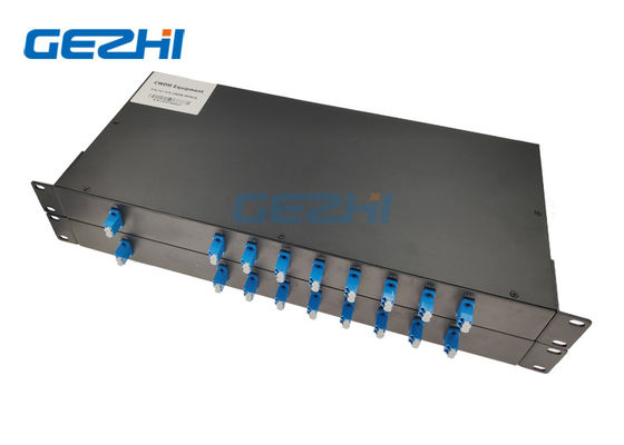 100Ghz Satu Serat 1x16 Peralatan DWDM Pasif Optik