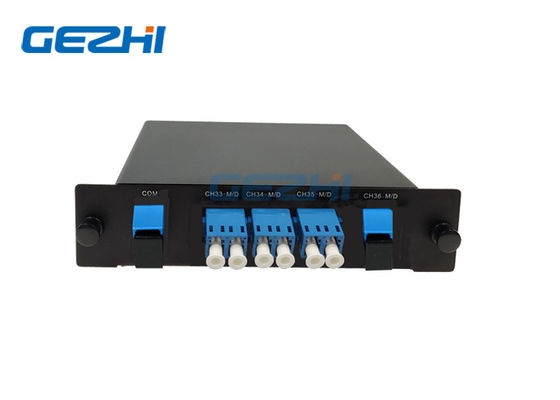 Jarak Jauh CH43 1542.94nm 5G 6CH DWDM Mux Demux