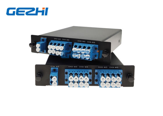 1x8 Sistem Serat Optik Multiplexer CWDM Demultiplexer