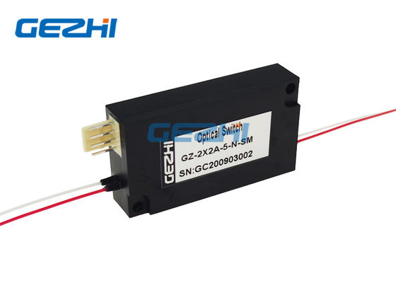 1650nm 500mW 2x2 Modul Saklar Optik Mekanis Cross Bar