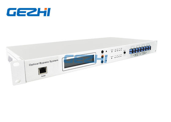SC / PC 5W 1550nm Sakelar Perlindungan Bypass Optik Untuk ADM
