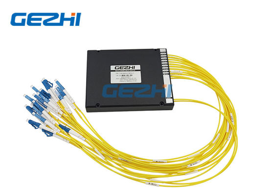 1x8 Dua Arah CWDM Mux Demux Duplex Fiber LC Konektor UPC