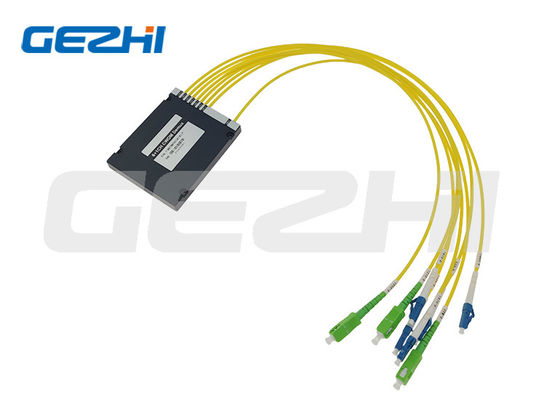 IP RF Video FTTH Network Optical Splitter Terintegrasi WDM Array