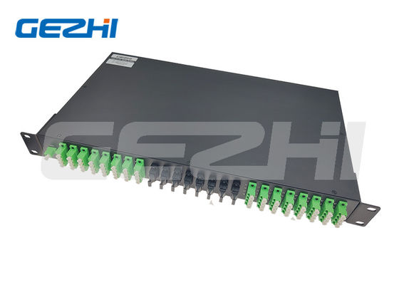 RF Video Overlay Pasif Optical Power Splitter Konektor WDM LC APC