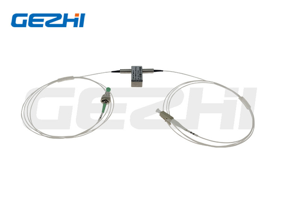 1625/1650nm Saklar Optik Mekanik Crosstalk Rendah 1x1 FC APC